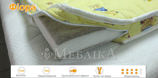 Детский матрас с кокосом Фиора