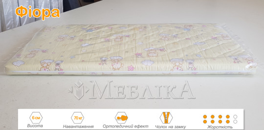 Детский матрас с кокосом Фиора