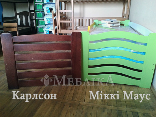 Компактная детская кровать «Микки Маус»