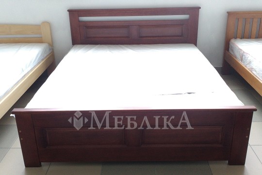 Изысканная двуспальная кровать из массива бука Клеопатра
