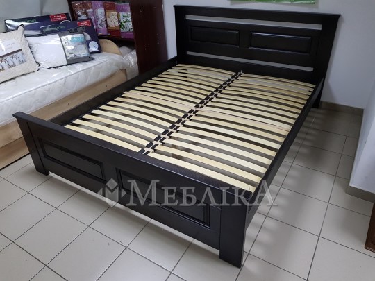 Изысканная двуспальная кровать из массива бука Клеопатра