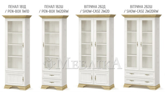 Витрина Ирис в двух модификациях – надежность и удобство