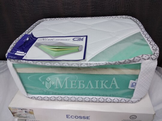 Безпружинний матрац Комбі Латекс з екологічних матеріалів