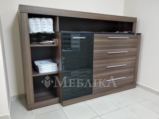 Элегантный комод Паула с полками, ящиками, тумбой