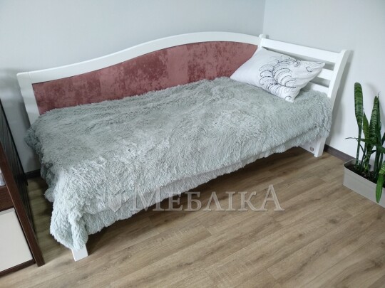 Односпальная кровать Софи с высокой спинкой и ящиками