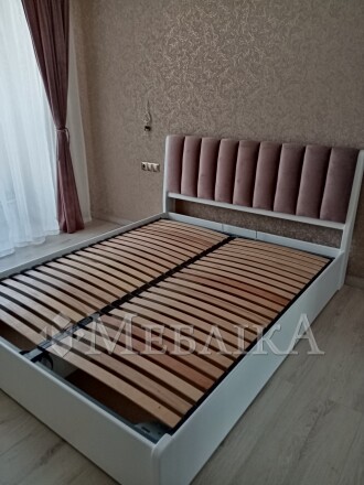 М’яке букове ліжко Токіо 50 з механізмом підіймання