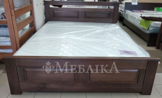 Изысканная двуспальная кровать из массива бука Клеопатра