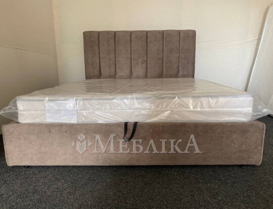 Вишукане ліжко з м’яким узголів’ям і підйомним механізмом Венеція