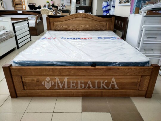 Дерев’яне ліжко Венеція для витонченого інтер’єру спальні з підйомним механізмом