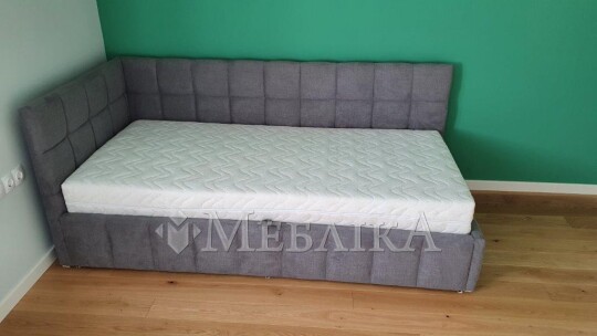 Кровать в ткани Торонто с подъемным механизмом