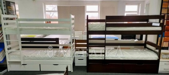 Минималистская деревянная  кровать трансформер Шрек