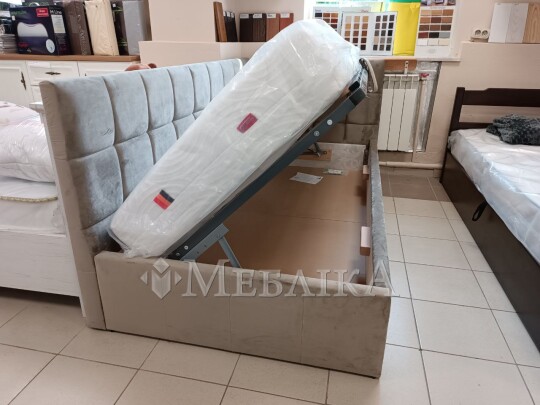 Кровать в ткани Торонто с подъемным механизмом