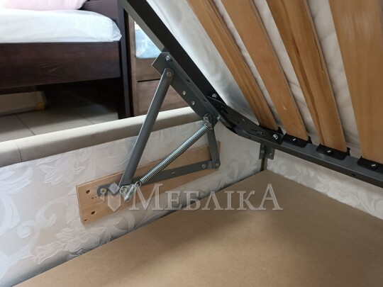Кровать в ткани Торонто с подъемным механизмом