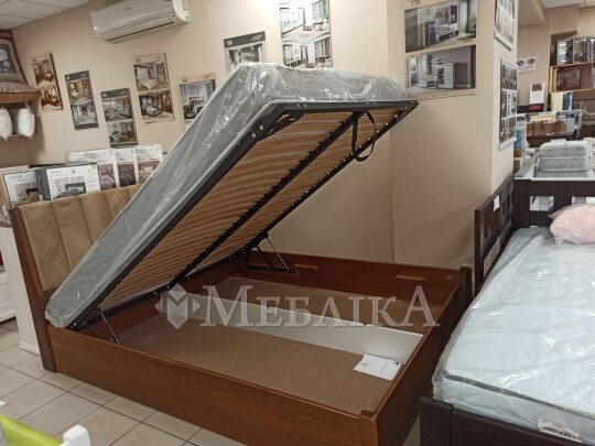 М’яке букове ліжко Токіо 50 з механізмом підіймання