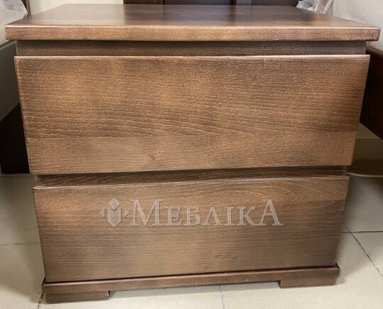 Класична дерев'яна приліжкова тумба Бостон в наявності Луцьк