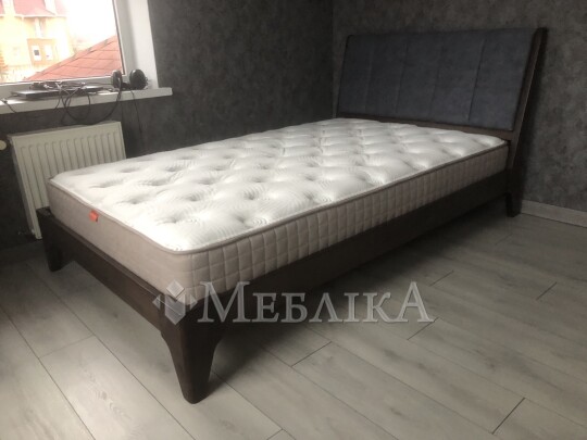 Ліжко з м'яким узголів'ям Евелін в наявності Луцьк