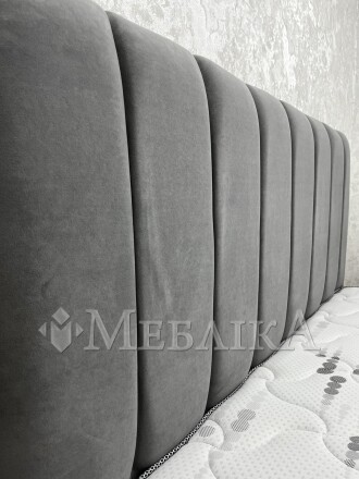 Вишукане ліжко з м’яким узголів’ям і підйомним механізмом Венеція