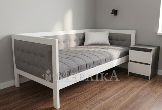 Ліжко з дерева бук з м'якими вставками Дорі Люкс/Dory Luxe в наявності Луцьк