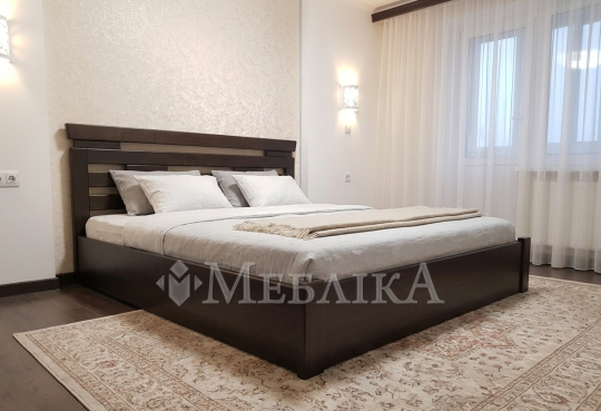 Ліжко з підйомним механізмом і незвичним узголів’ям Зевс в наявності Луцьк
