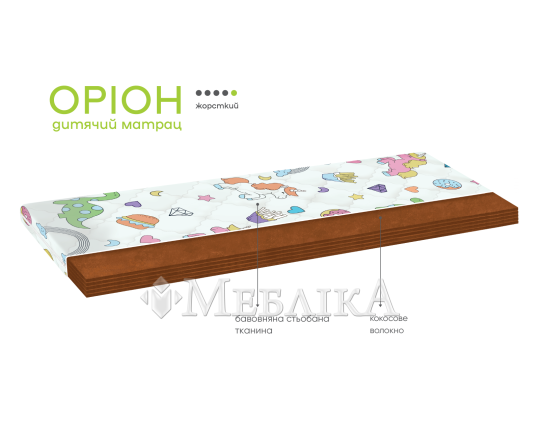 Кокосовый ортопедический матрас Орион