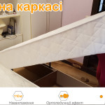 Ортопедический матрас Кокос на каркасе