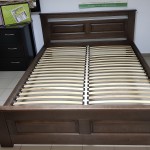 Изысканная двуспальная кровать из массива бука Клеопатра