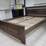 Изысканная двуспальная кровать из массива бука Клеопатра