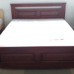 Изысканная двуспальная кровать из массива бука Клеопатра