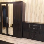 Вместительный четырехдверный шкаф Токио с зеркалами