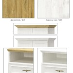 Комод кутовий Іріс з ДСП у двох кольорах