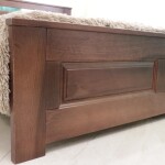 Изысканная двуспальная кровать из массива бука Клеопатра