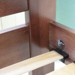 Изысканная двуспальная кровать из массива бука Клеопатра