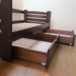 Деревянная детская кровать Карлсон
