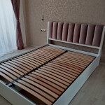 М’яке букове ліжко Токіо 50 з механізмом підіймання