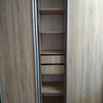 Якісна шафа-купе Альфа на двоє чи троє дверей з багатьма полицями