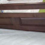 Изысканная двуспальная кровать из массива бука Клеопатра