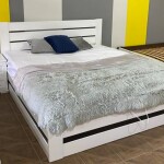Двоспальне ліжко Лотос з підйомним механізмом - зручне та елегантне