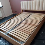М’яке букове ліжко Токіо 50 з механізмом підіймання