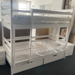 Минималистская деревянная  кровать трансформер Шрек