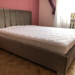 Вишукане ліжко з м’яким узголів’ям і підйомним механізмом Венеція