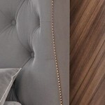 Мягкая эффектная кровать Амстердам с подъемным механизмом