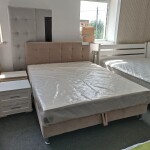 Изысканная мягкая кровать Венера с подъемным механизмом
