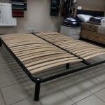 Ортопедичний каркас під матрац з буковими ламелями на ніжках