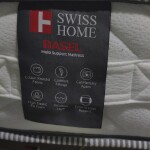 Безпружинний матрац піна memory з додаванням блю гелю SwissHome Базель/Basel