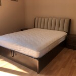 М’яке букове ліжко Токіо 50 з механізмом підіймання