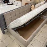 Кровать в ткани Торонто с подъемным механизмом