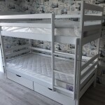Минималистская деревянная  кровать трансформер Шрек