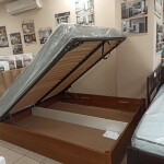 М’яке букове ліжко Токіо 50 з механізмом підіймання