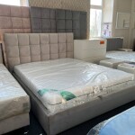 Роскошная мягкая кровать Сантьяго с подъемным механизмом