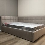 Кровать в ткани Торонто с подъемным механизмом
